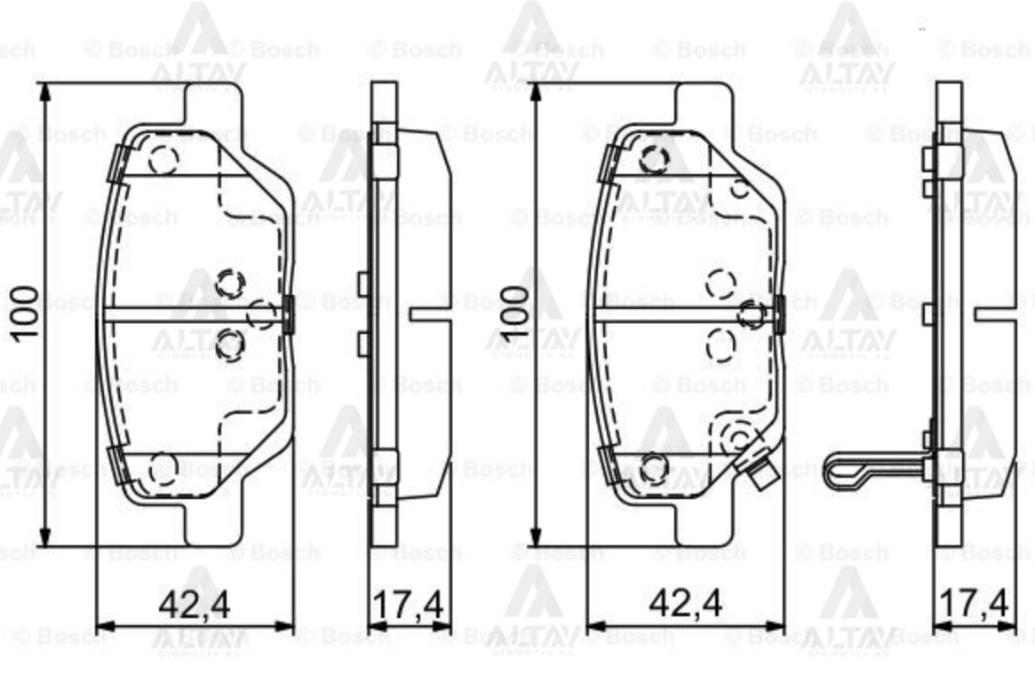 Fren Balata Egea 15=> Arka 77367717