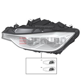 Far Camı Led Sol Bmw F30 Lcı - 63117419633-C 02.2110.1010