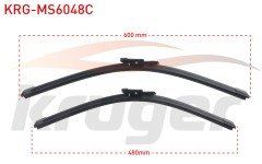 Arac Bazlı Sılecek Setı 600-480Mm Vw Golf Vı (5K1) / Jetta (1K2) / Passat -362 / Scırocco -137,138 / Audı A3 (8P1) / Bmw Serısı 3 (F30) / X1 (E84) / M