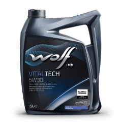 WOLF TAM SENTETİK MOTOR YAĞI VITALTECH 5W30 5L