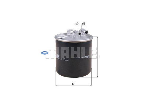 Yakıt Filtresi OM640 OM642 OM651 [W204 W211 W212 W164 W169 Spr906 Vito 639] - KL723D