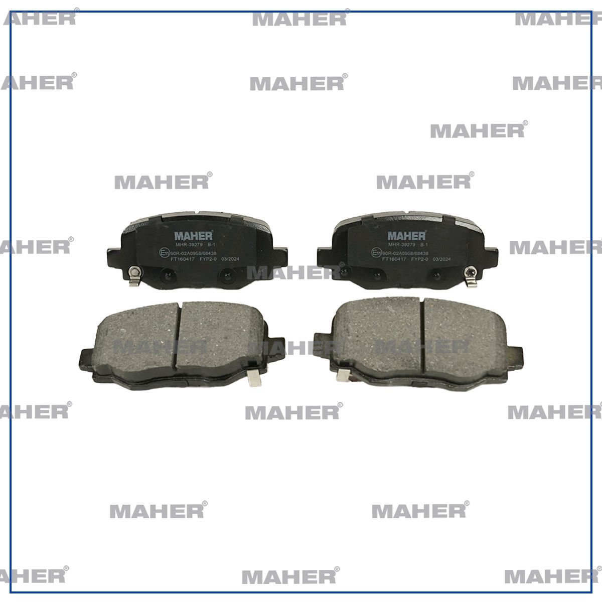 FREN BALATA 500X 17=> / RENEGADE 14=> 1.4JTD ARKA