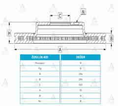 Fren Kampanası D-Max 04-11 / Euro 3 4X2 Arka 8973605050
