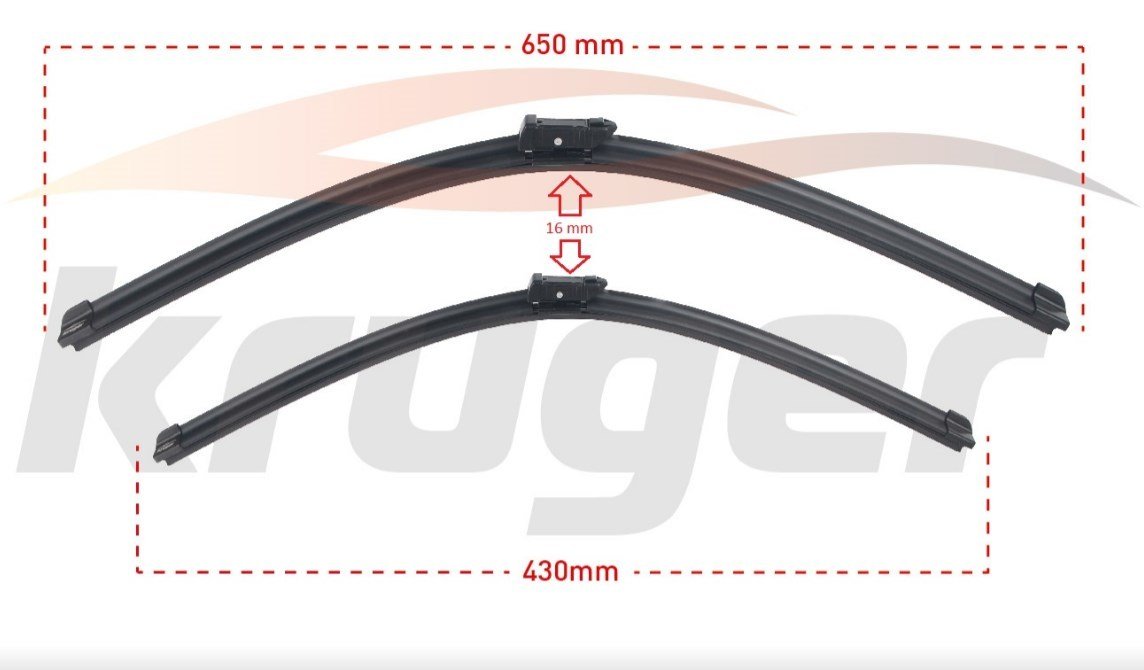 Arac Bazlı Sılecek Setı 650-450Mm Volkswagen Golf Vıı (5G1, Bq1) / Volkswagen Passat (3G2) / Volkswagen Polo (Aw1) / Skoda Superb (3V3) / Skoda Karoq