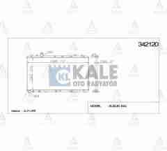 Radyatör Su Sx4 06=> 1.6 Vvt 4X4 (At) Brazıng 1770080Ja0