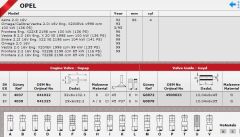 SİBOP TAKIMI 4037 4038 IN 8 E8 VECTRA B 2.0İ 16V (X20XEV)