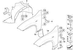 KLİPS BMW E83 64113412802