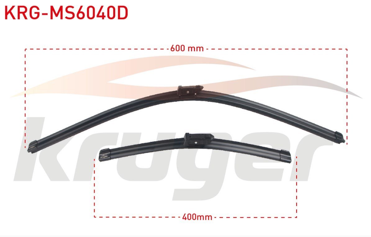 Arac Bazlı Sılecek Setı 600-400Mm Volkswagen [6R1,6C1] Polo 2009- / Audı A1 Sportback (8Xa-8X1) / S1 Sportback (8X) 2010-2018 / Seat Toledo (Kg3) 2012