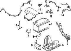 AKÜ İZOLASYON LAND ROVER LR019012