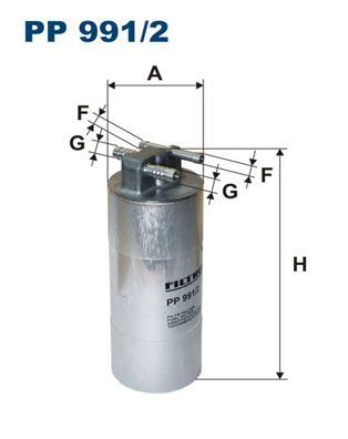 Vw A6 2.7-3.0 Tdı Yakıt Filitresi 4F0127401H 4F0 127 401 H 4F0127401H