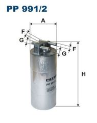 Vw A6 2.7-3.0 Tdı Yakıt Filitresi 4F0127401H 4F0 127 401 H 4F0127401H