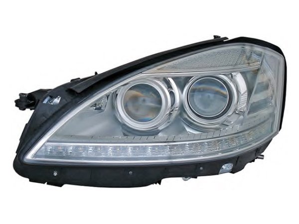 Komple Far W221 Sol; AHL-Xenon (Çift Sıra 4+2 Soket) Gece Görüş Sistemi 2011-13 - 2218201559