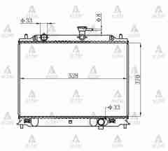 Radyatör Su Accent 06-11 Era Dizel (Mt) 2,53101E+305
