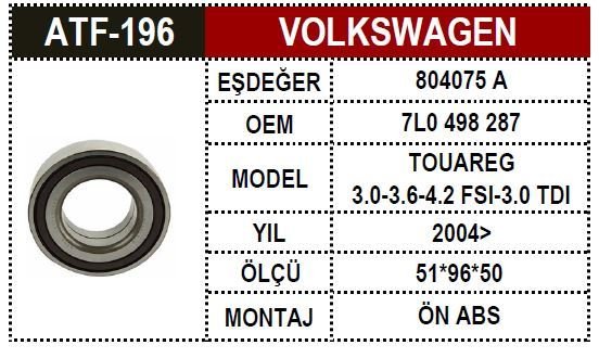Vw Touareg Q7 Porya Biyası Ön 7L0498287 7L0498287 7P0498287 7P0501287 95534190100 958331583