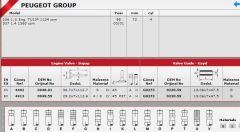 SİBOP TAKIMI 4402 4413 IN 4 EP106 P206 P306 1.4 8V (TU3JP)