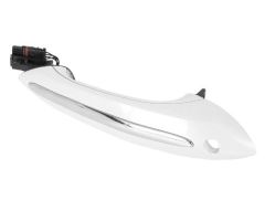 KAPI KOLU F01/10+LCI ÖN DIŞ SOL DELİKLİ DÜZ BEYAZ