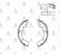 Fren Balata Cıvıc 88-91 Pabuç Arka 43053Sr3A00