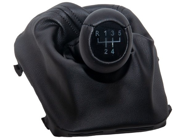 Topuzlu Vites Körüğü E36 -5 İleri- Man.Şanz; (Siyah; Suni Deri) Işıklı - 25111222049BK