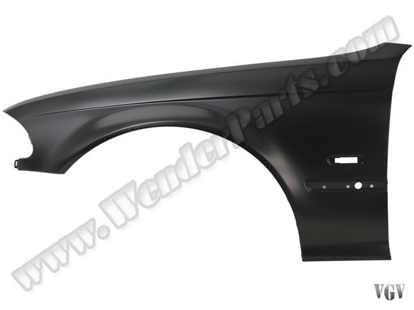 Çamurluk E46 Ön Sol (Delikli; Sac) -Sedan- 1998-01