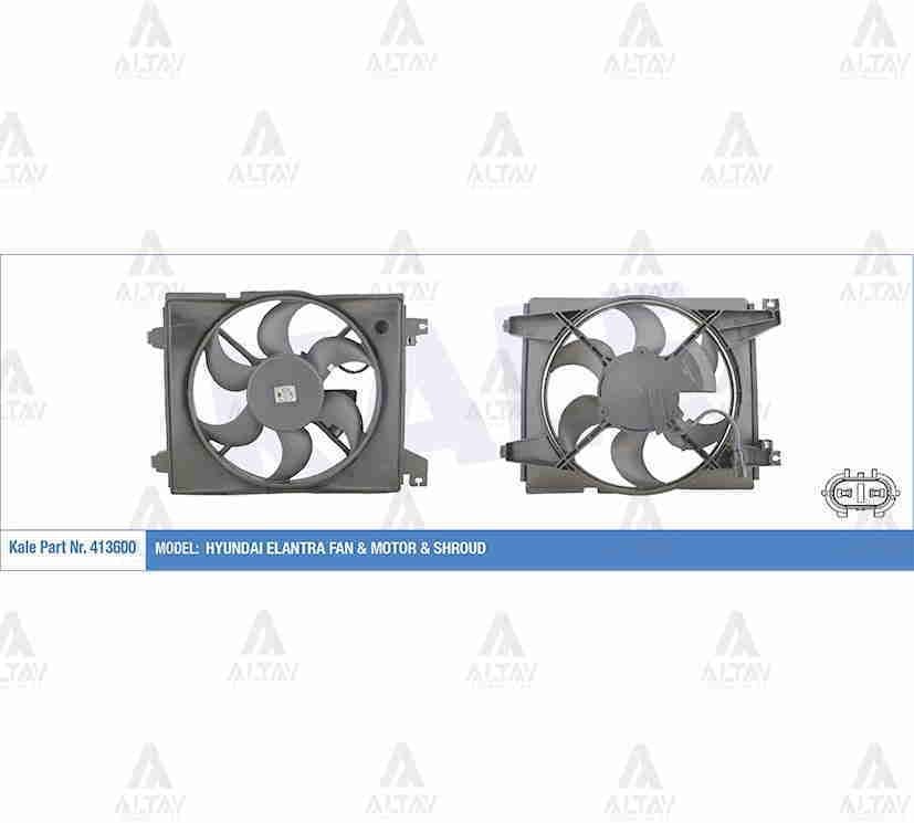 Fan Klima Elantra 01-07 977302D000