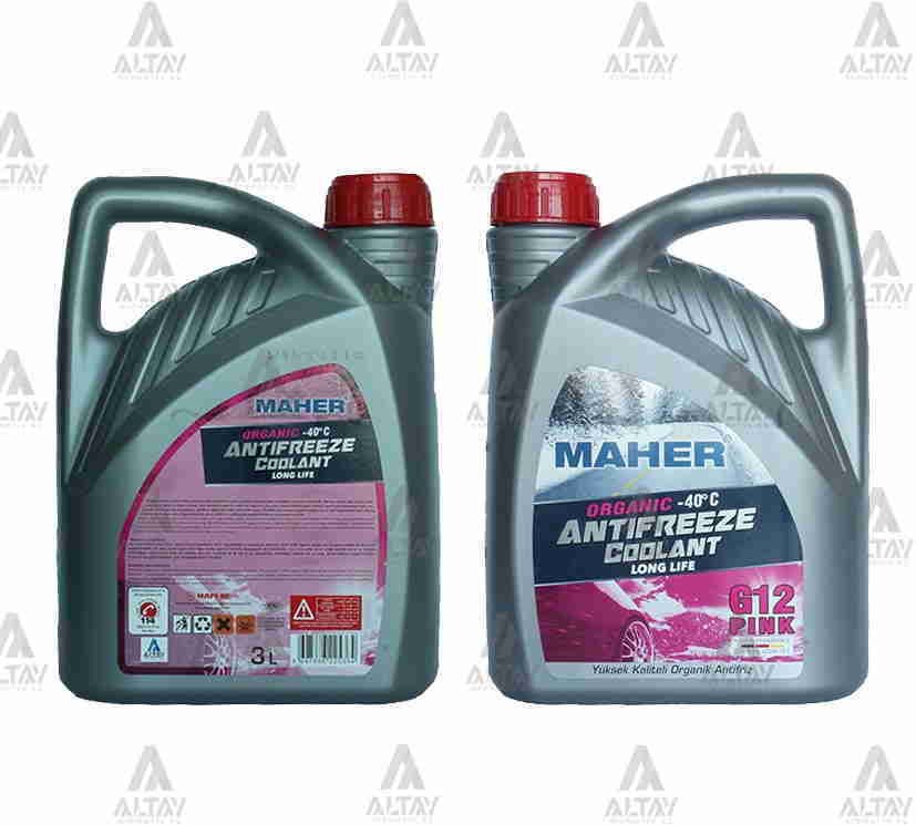 Antifriz Kırmızı Seri %50-14° / %100 -40° 3 Litre