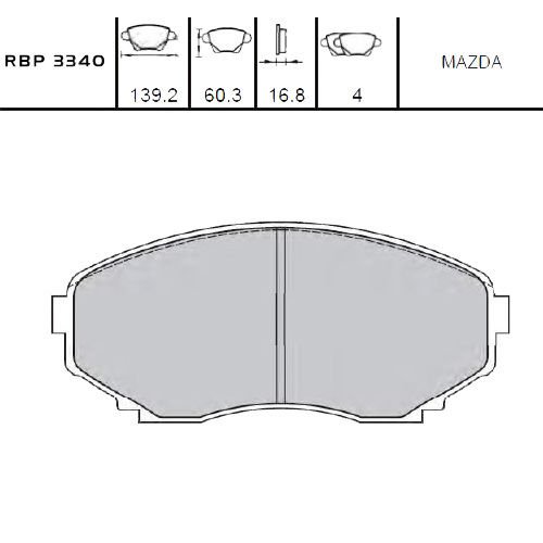ON FREN BALATA - E2200 KAMYONET 98- / MPV 96-06