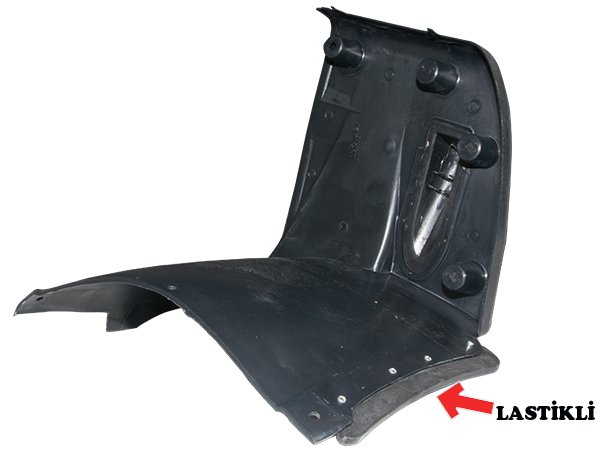 Çamurluk Davlumbazı E39 Ön Sağ (Ön Taraf); Lastikli -M-Tech- - 51712498990