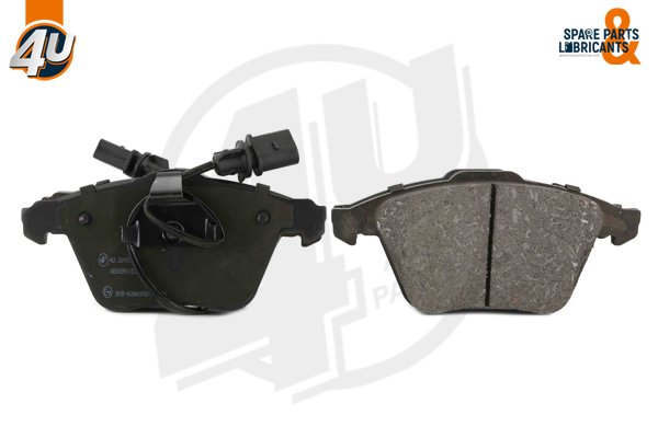 Fren Balatası Ön-Fişli AUK-BMK-CAHA A6 2001-08 - 8E0698151C