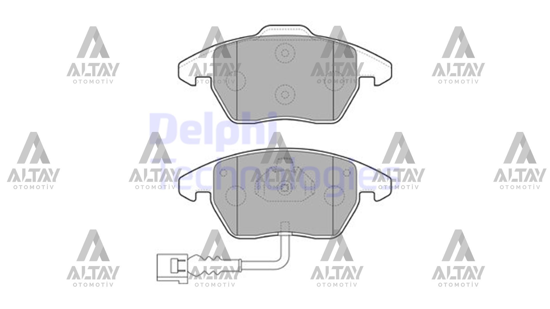 FREN BALATA PASSAT 08-12 / CADDY III 04-15 / GOLF5-VI 03-13 / PASSAT 05-08 FİŞLİ ÖN