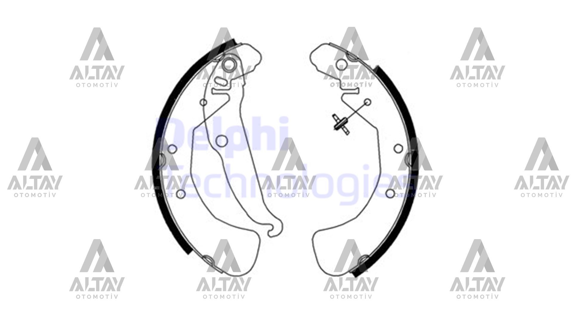 FREN BALATA ASTRA F 91-98 / ASTRA G 98-05 / COMBO C 01-10 / VECTRA B 95-02 LEVYELİ PABUÇ ARKA