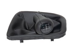 Topuzlu Vites Körüğü E46 -6 İleri- Man.Şanz; (Siyah; Suni Deri) Işıklı - 1434426/815BK