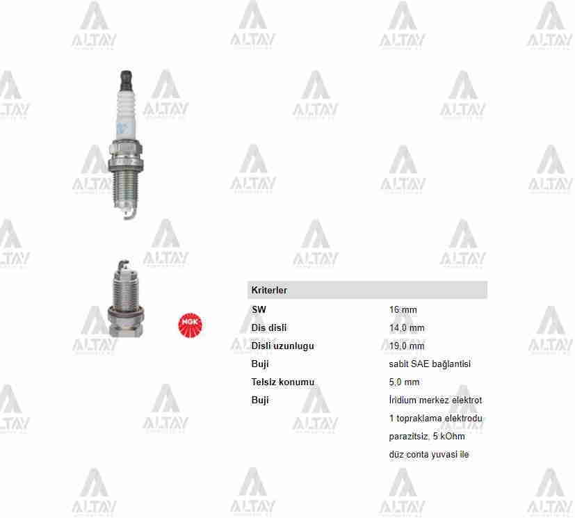 Ateşleme Bujisi İridyum Cıvıc 06-12 1.6 1.8 /  Crv 07-12 2.0