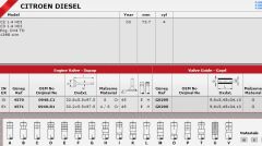 SİBOP TAKIMI 4570 4571 IN 4 E4 P206 1.4 HDI P307 1.4 HDI MOTOR DV4 TD