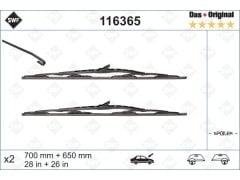 Silecek Vito639 Ön (Set) 70/65cm 2004-05 - 116365