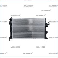 RADYATÖR SU COMBO C 01-06 / CORSA C 00-06 / 1.7 DTI M-T BRAZING