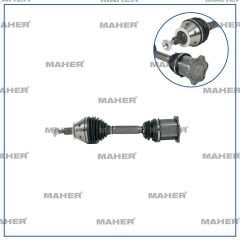 AKS KOMPLE ÖN POLO / IBIZA / FABIA 15=> 1.0 TSI CHZB-CHZC A-T 7 İLERİ SOL 475mm