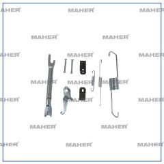 YAY FREN TABLA D-MAX 02-06 4X2 SOL (TAKIM)