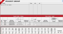 SİBOP TAKIMI 4592 4593 IN 6 E6 P208 1.0İ VTİ 12V (EBO)