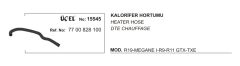 KALORİFER HORTUMU 15545 MEGANE I R19 7700828100