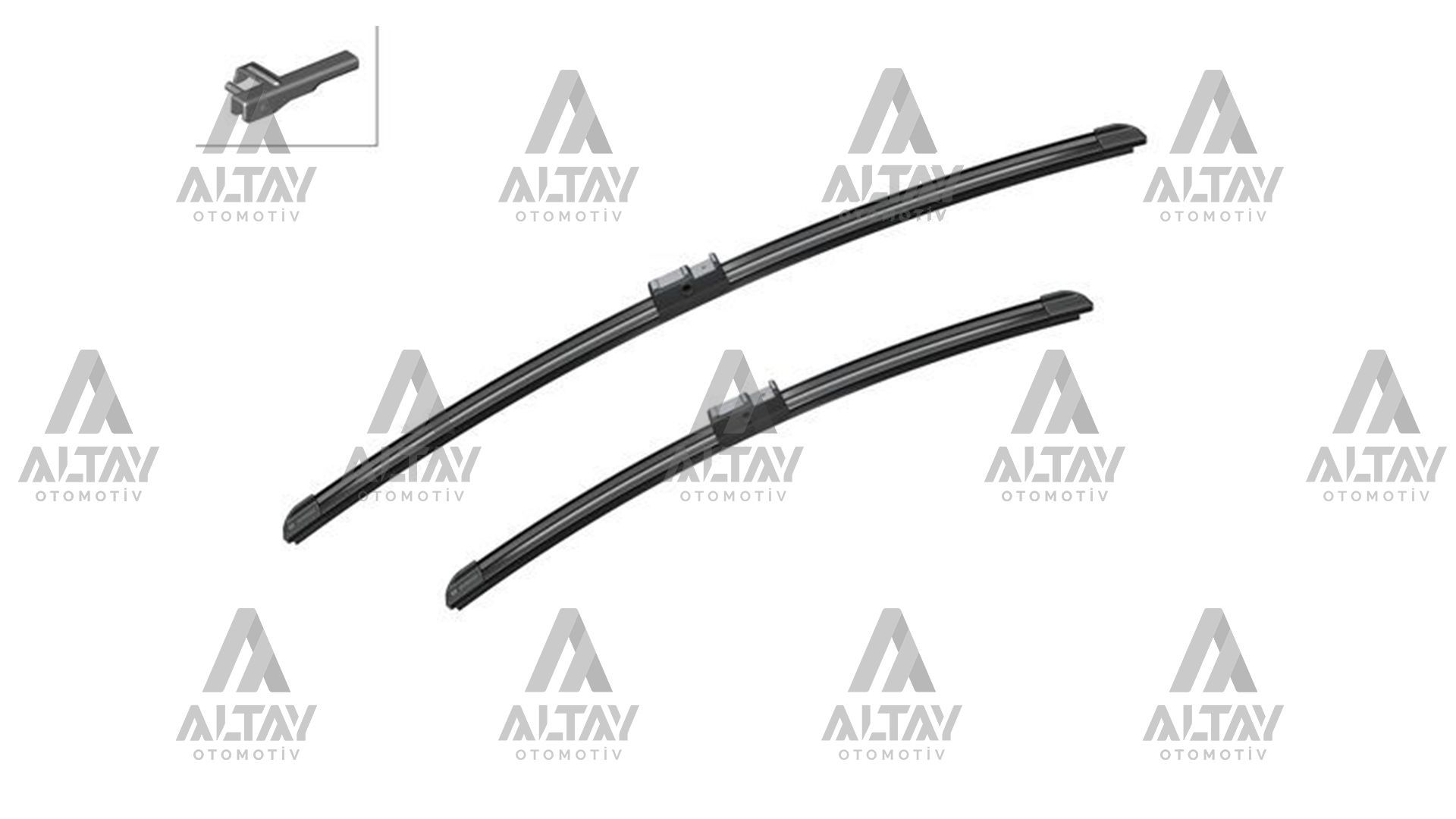 SİLECEK SÜPÜRGESİ TAKIM CADDY 04 15 / TOURAN 03-10 AEROTWIN A096S (600+450mm)