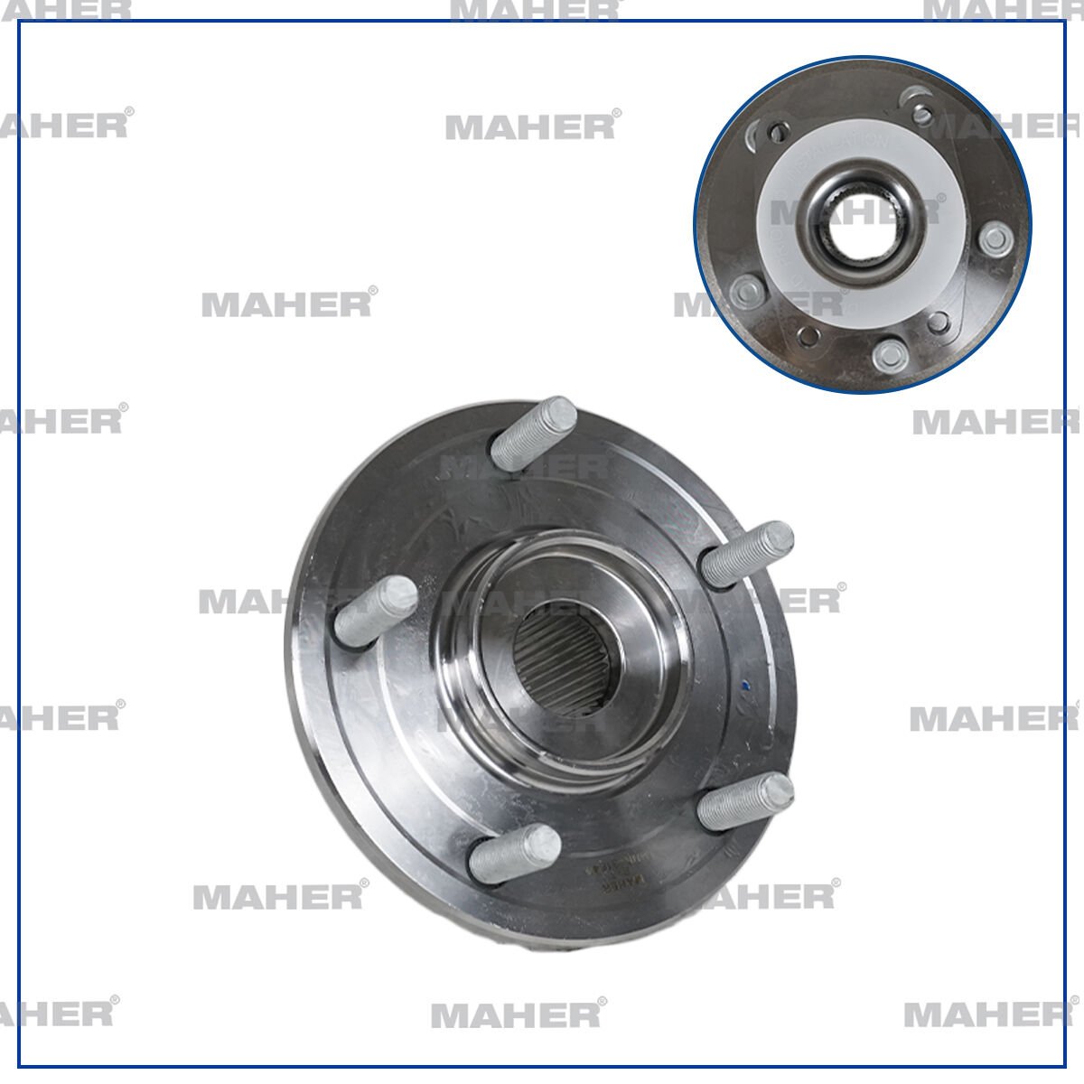 TEKER PORYASI FREEMONT 11=> / JOURNEY 08=> 2.0JTD ON RULMANLI 5 BIJON ABS SENSORLU