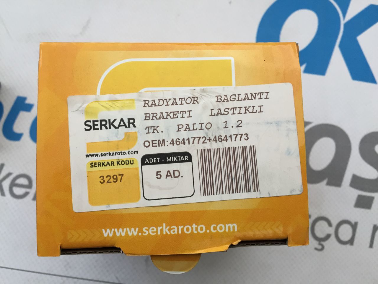 Radyatör Bağlantı Braketi Üst 1.2 Palio Siena