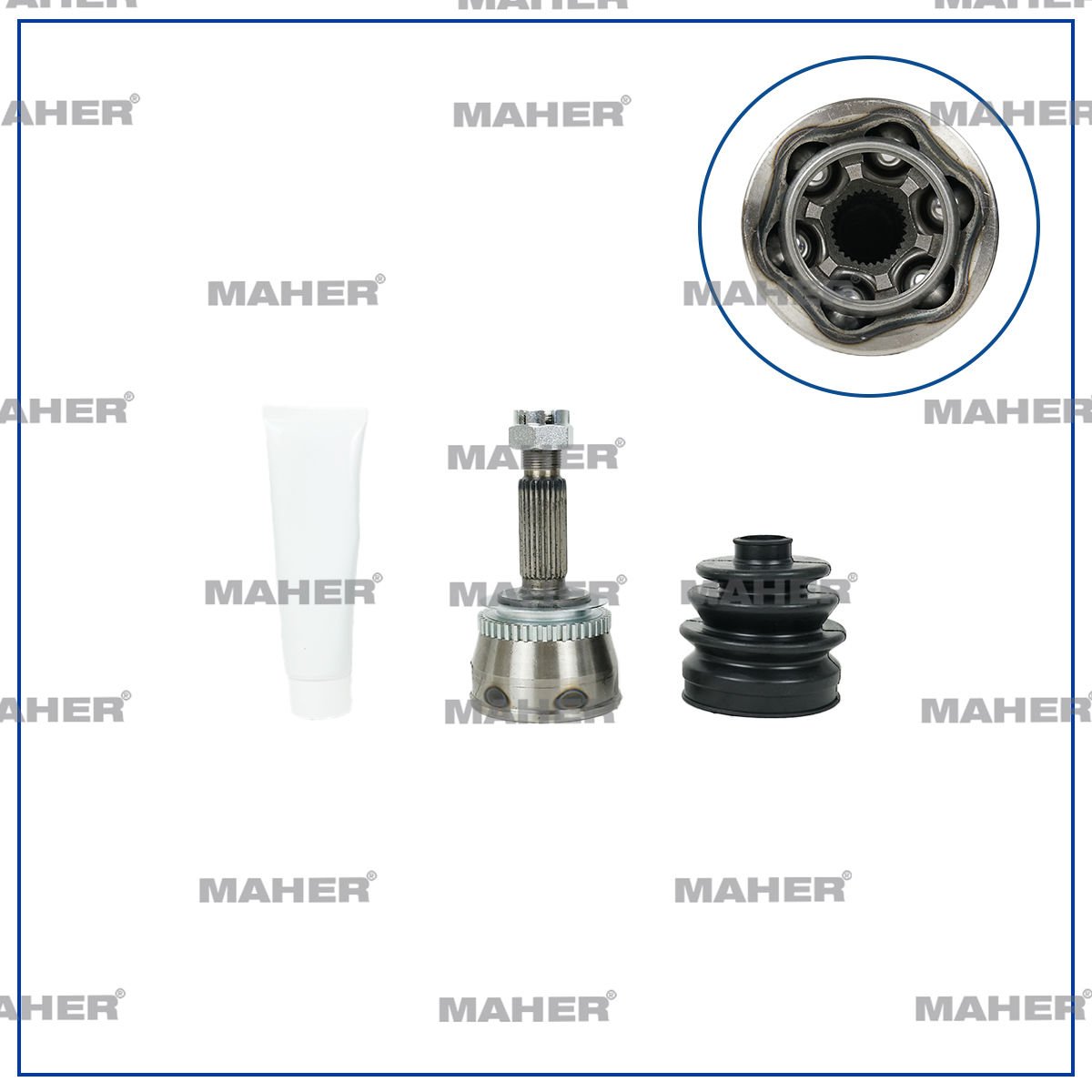AKS KAFASI DIŞ MATRIX 06-11 BENZİNLİ ABSLI 44 DİŞ 25X30X50X156
