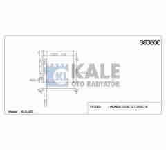 Radyatör Su Cıvıc  92-00 16Mm (At) Brazıng 19010P01004