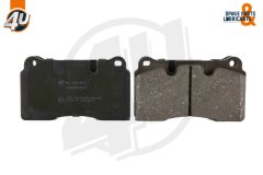 Fren Balatası Ön-Fişsiz BKS Touareg 2006-10 - 7L6698151E