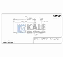 Radyatör Su Cıvıc 01-06 (Mt) Brazıng 19010Plcj01