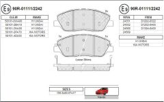 FREN BALATASI ON SANTAFE 05- / SORENTO 09- / H350 15- -