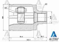 Aks Kafası İç Cıvıc / Accord 98-02 / 27X40X32 44310Sl5N00