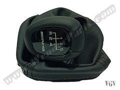 Topuzlu Vites Körüğü W210 -5 İleri- Man/Şanz; (Siyah) -AMG- - 2102672310BK