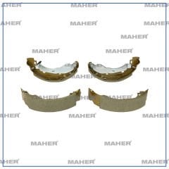 FREN BALATA CLIO IV 12=> / C-ELYSEE 12=> / 301 12=> / C3 II 09-16 / C3 III 16=> / CLIO II 00-08 / LOGAN 12=> / SANDERO 08=> /  DS3 15-19 / MATRIX 01-10 /  MICRA 10-15 K13 / NOTE 13=> / 208 I 16=>  LEVYELI PABUÇ ARKA +1mm